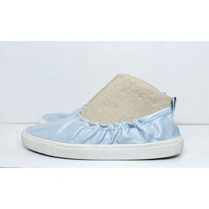 Zara Rubber Flats Plastic Light Blue Waterproof Shoes Women’s 9 US / 39 EU